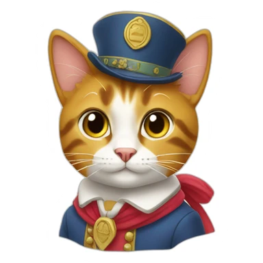 Mairie cat sticker