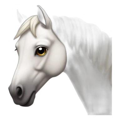 Caballo con mucho sospechosa sticker