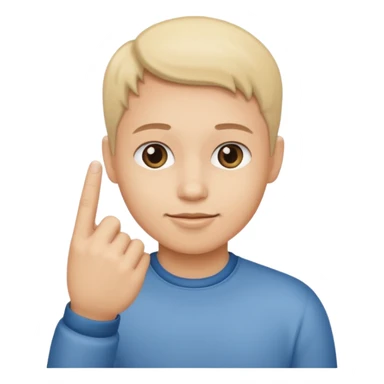 Little finger promise sticker