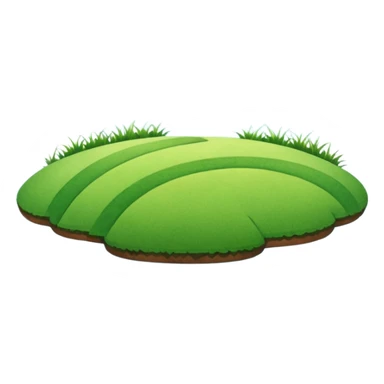 partly cloudy landskape sticker