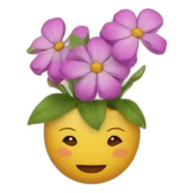 fleurs sticker