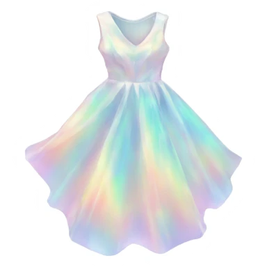 opal Crystal shaped dress 👗  sticker