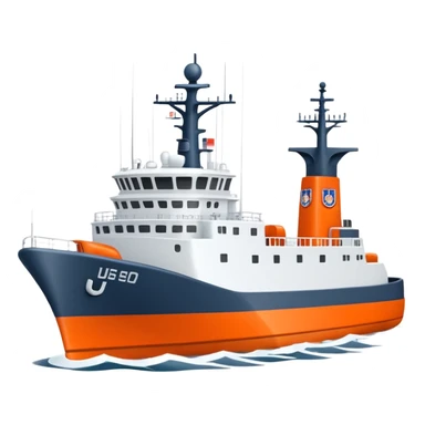 United States coast guard cutter ship  sticker