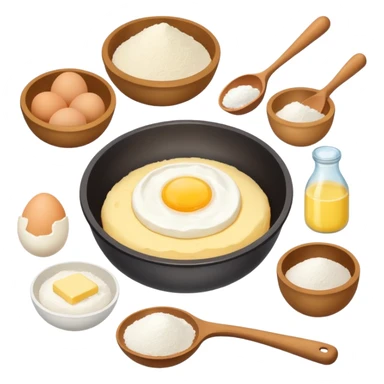 baking ingredients sticker