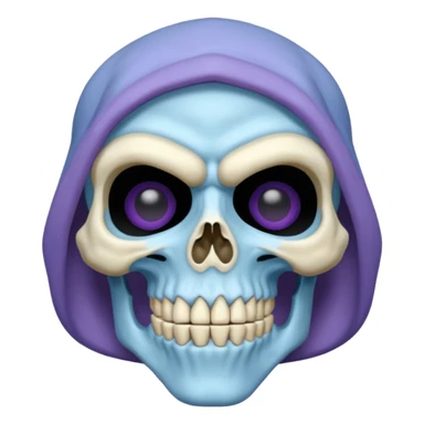 Make a mischievous skeletor sticker