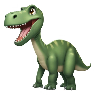 Korgi riding a dinosaur  sticker