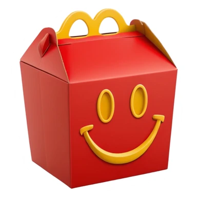 happy meal box sticker