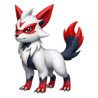 Absol-Zangoose-Fusion (full body) sticker