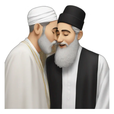 Imam kiss Rabbi sticker