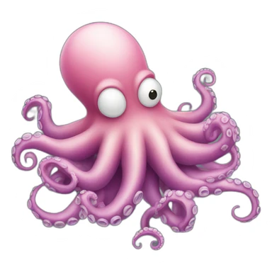 ORGANISED OCTOPUS sticker
