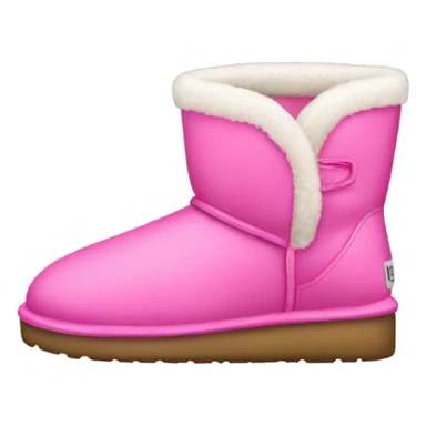 Pink uggs sticker