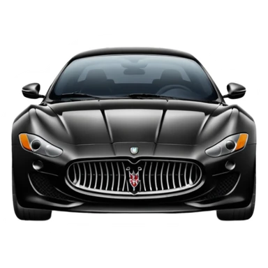 Maserati sports car sticker