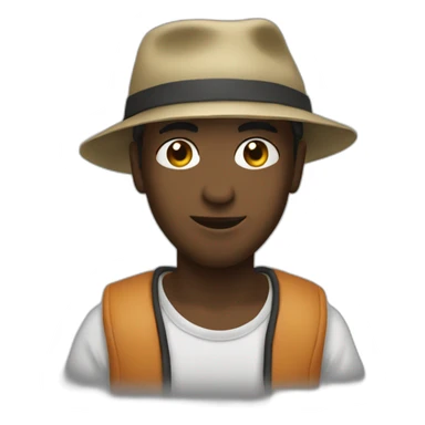 Luidji rappeur sticker