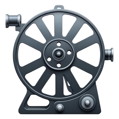 Film reel in cold sticker