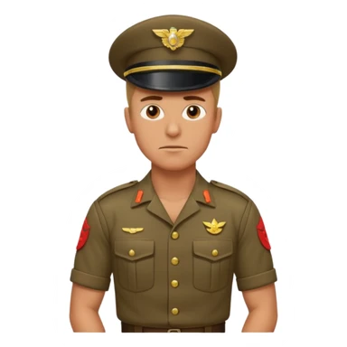 Drill instructor arms hip sticker