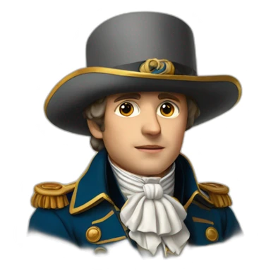 Napoléon-jeune-chapeau sticker