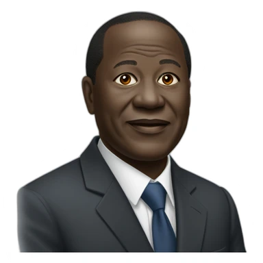 Alassane ouattara sticker