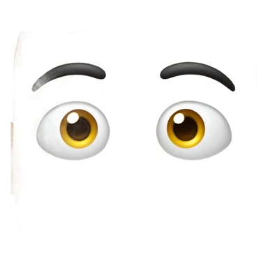 Person giving a look of disbelief  sticker