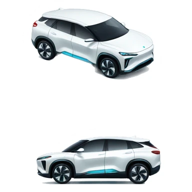 NIO electric vehicle  sticker