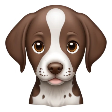 German Shorthair Pointer Baby  sticker