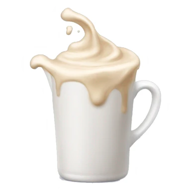 Coffee creamer  sticker