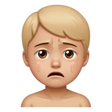 child labor kid who is crying sticker
