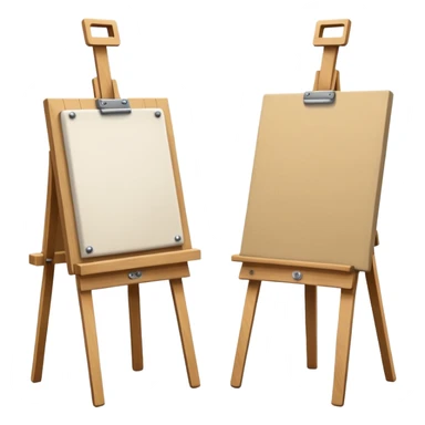 Canvases & Easels sticker