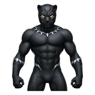 Pantera negra sticker