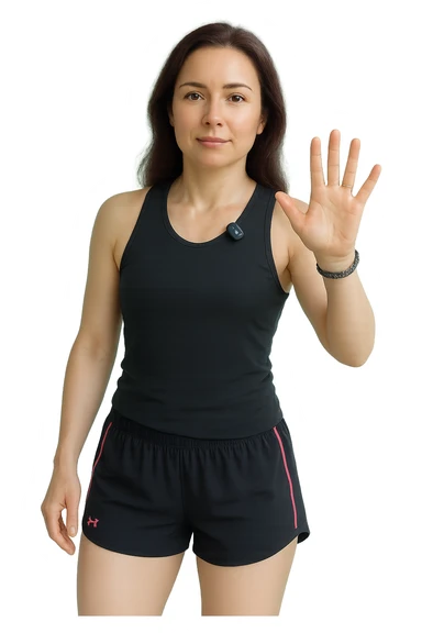 Donna senza cellulite grazie alla sua infiammazione sistemica bassa (fallo capire come vuoi) sticker