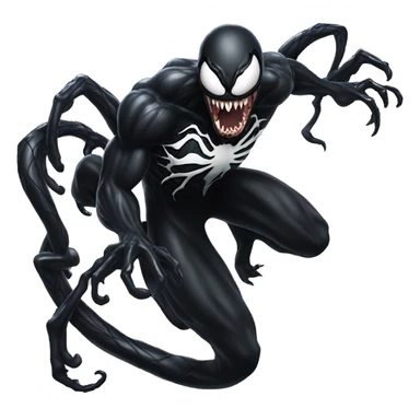 Symbiote Venom sticker