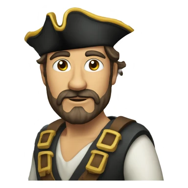 ship helmsman pirat sticker