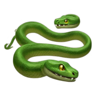 Serpent et Serpent sticker