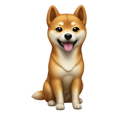 Shiba dog sticker