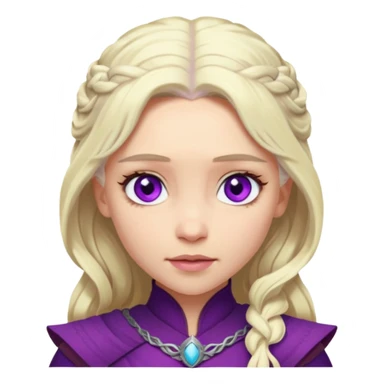 Tu peux créer un emojis de deanerys Targaryen sticker