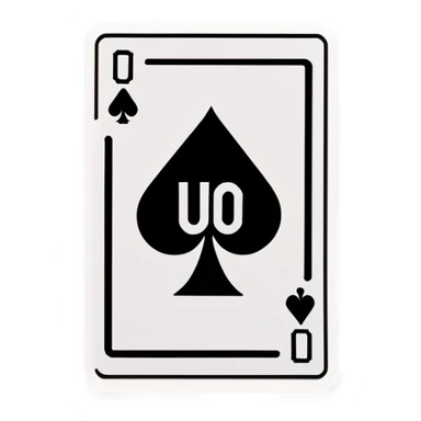 Uno Reverse Card sticker