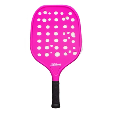 Pink Pickleball paddle sticker