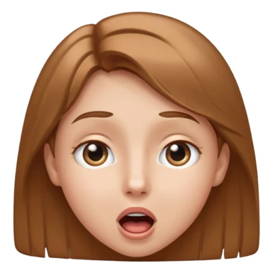 Person with sparkling eyes and open mouth staring in amazement  sticker