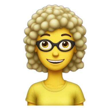 sponge bob as a girl sticker