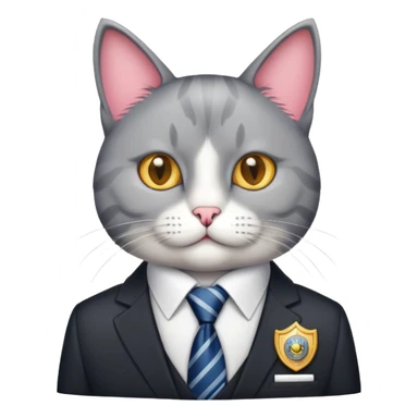 Cat FBI sticker