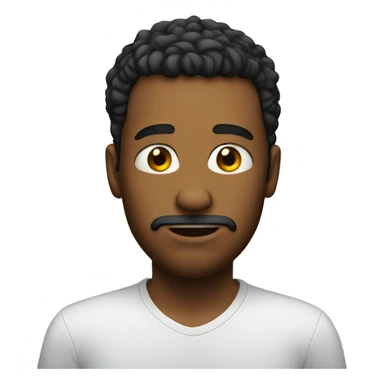 Really big hot face sticker