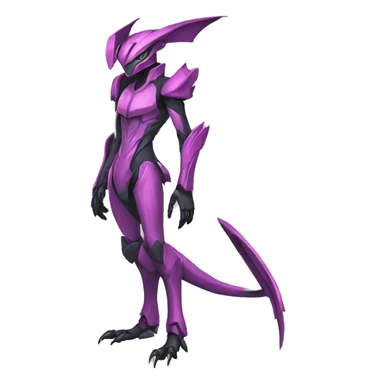 genji-genesect-raptor-scalie-sona-Fakémon-hybrid full body sticker