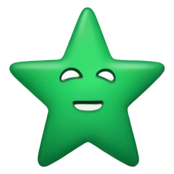 star emoji in the colour of trustpilot green sticker