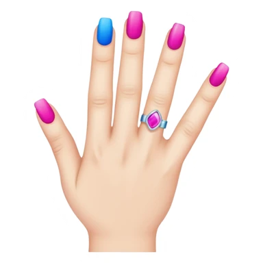 Makeup Finger sticker