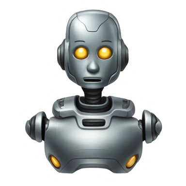 robot mindblowing sticker