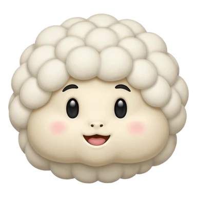 ivory puff sticker