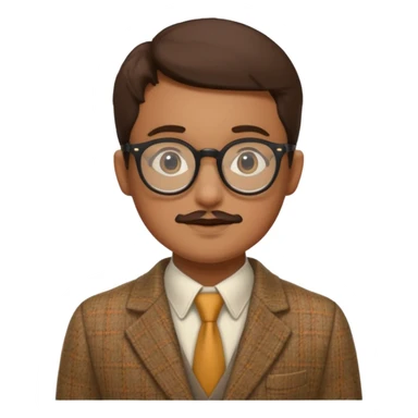 Vintage academia sticker