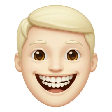 🤓😗 combine them with the teeth hanging out sticker