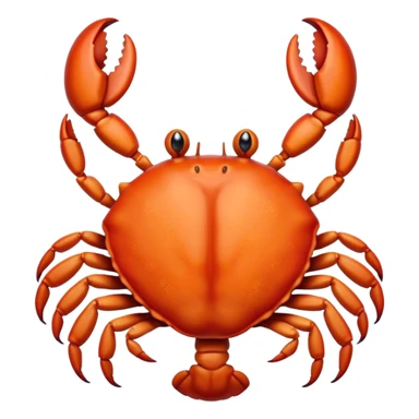 Crab in a bikini sticker