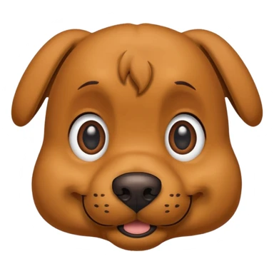 the face of the dog scooby doo sticker