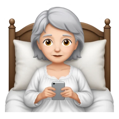 The Grandmother in the fairy tale Little Red Riding Hood sticker